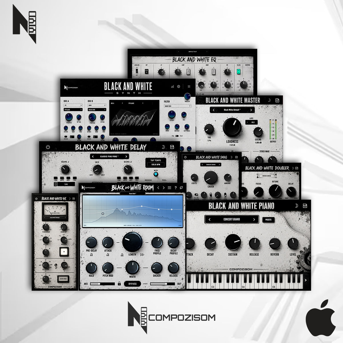 Black And White Bundle 2026 Compozisom Mac