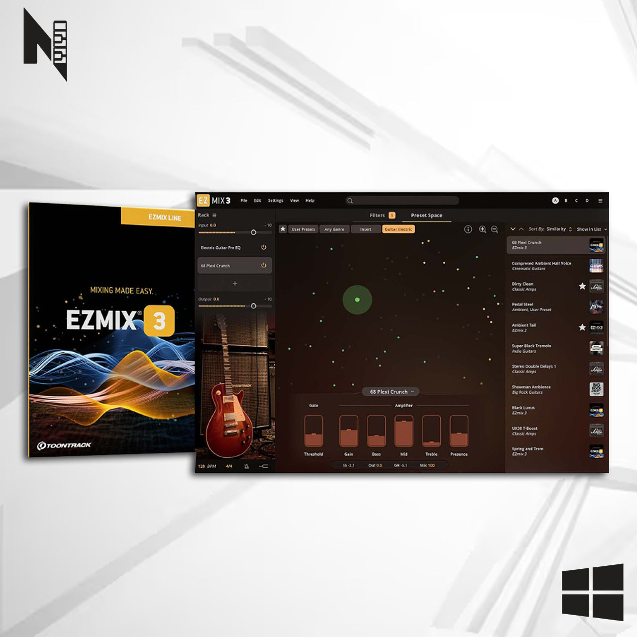 EZMix 3 Toontrack Windows - Mixagem com IA