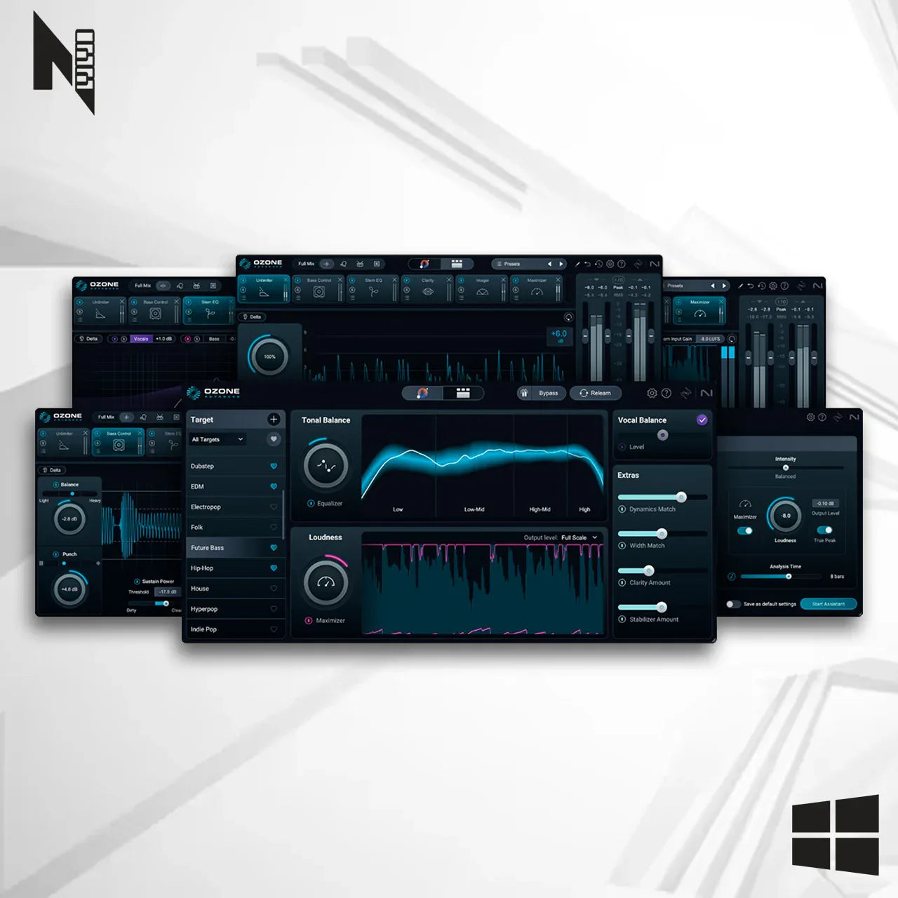 Izotope Ozone 12 Advanced Windows - Plugins Masterização Avançada - COMPOZISOM