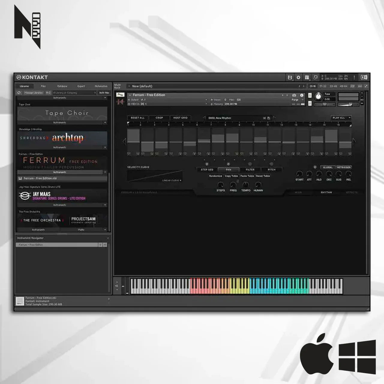 Keepforest Ferrum Full Edition - Livraria Kontakt - COMPOZISOM