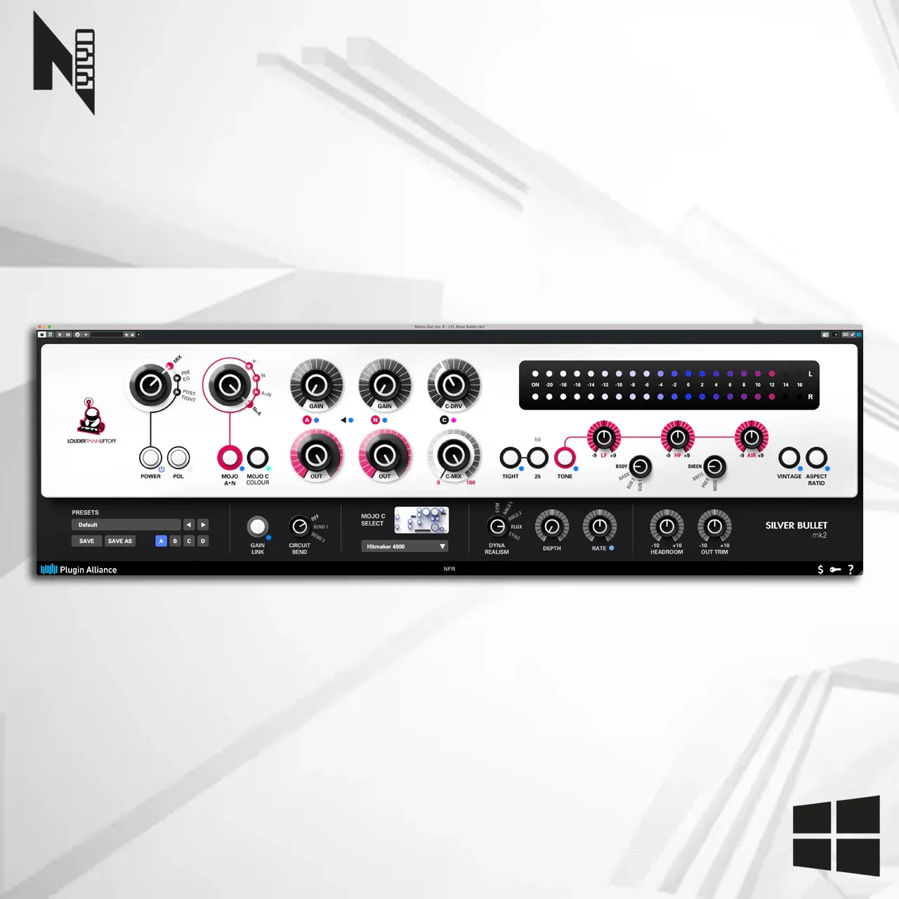Louder Than Liftoff Silver Bullet Windows - Plugin Alliance - COMPOZISOM