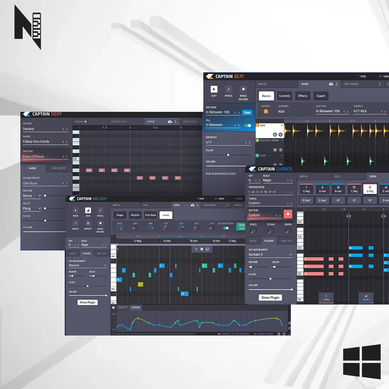 Mixed In Key Captain Plugins Windows - COMPOZISOM
