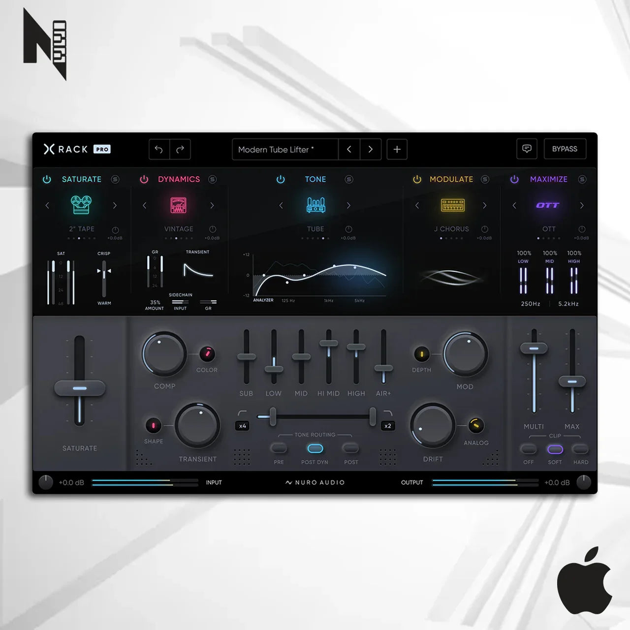 Nuro Audio Bundle 2025 XVOX PRO Mac - Mixagem Profissional - COMPOZISOM