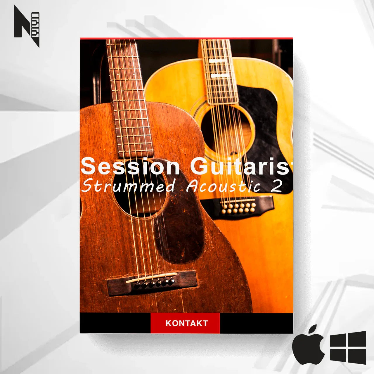 Session Guitarrist STtrummed Acoustic 2 - Livraria Kontakt - COMPOZISOM
