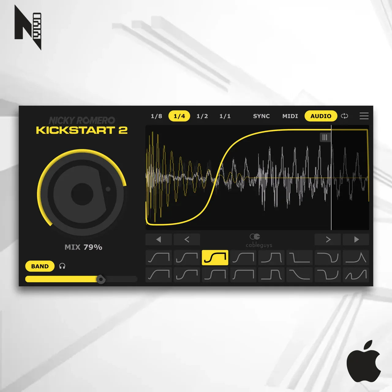 Nicky Romero Kickstart 2 Mac - Sidechain Profissional - COMPOZISOM