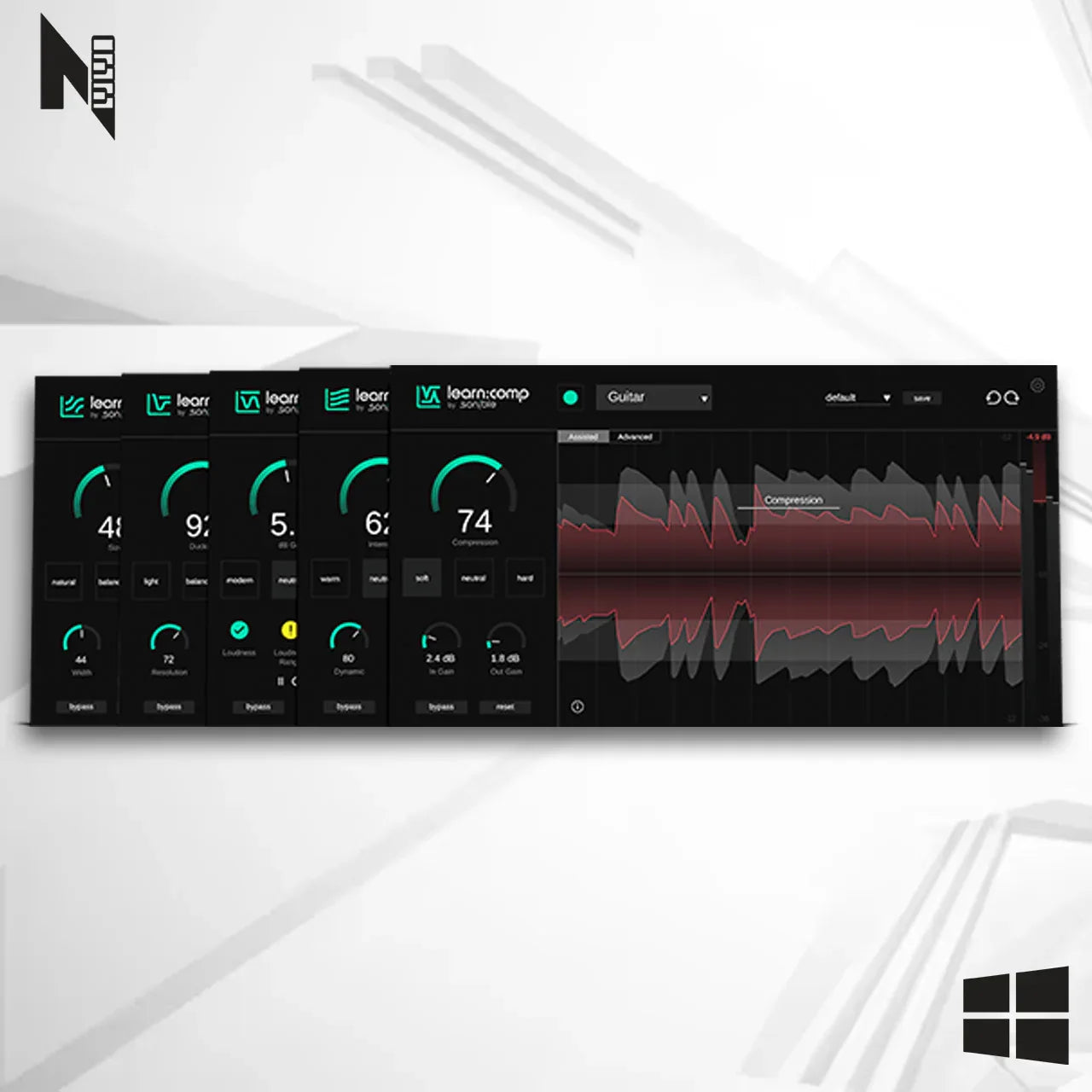 Sonible Learn Bundle 2025 Windows - Mixagem com IA Para Iniciantes - COMPOZISOM
