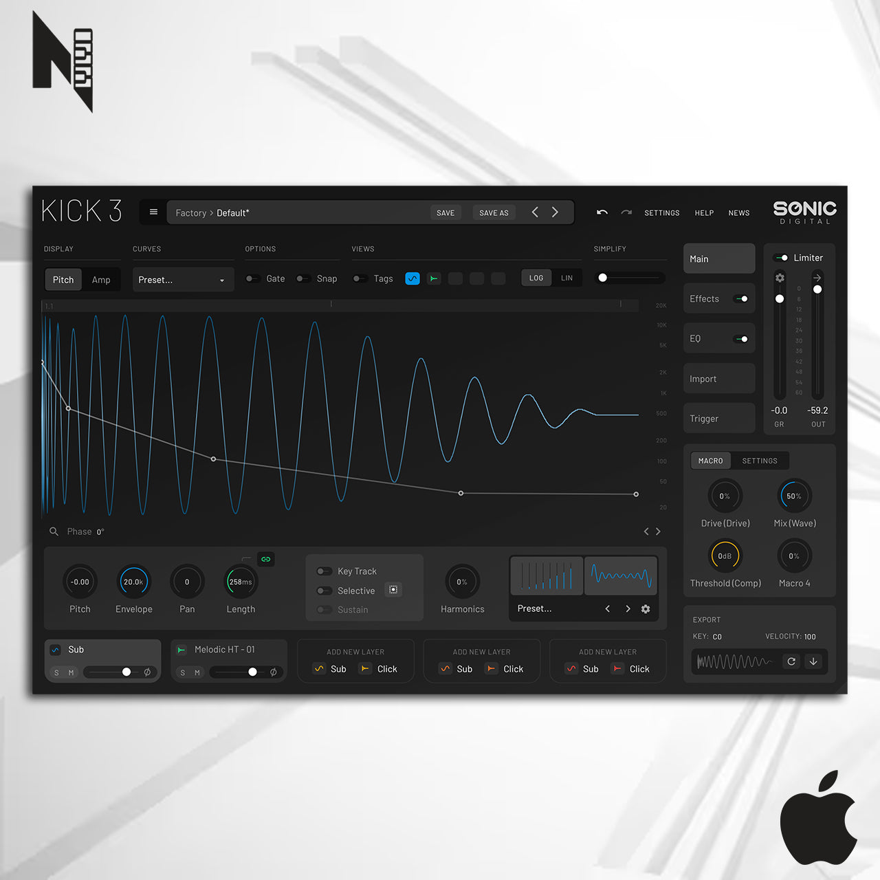 Sonic Academy Kick 3 Mac