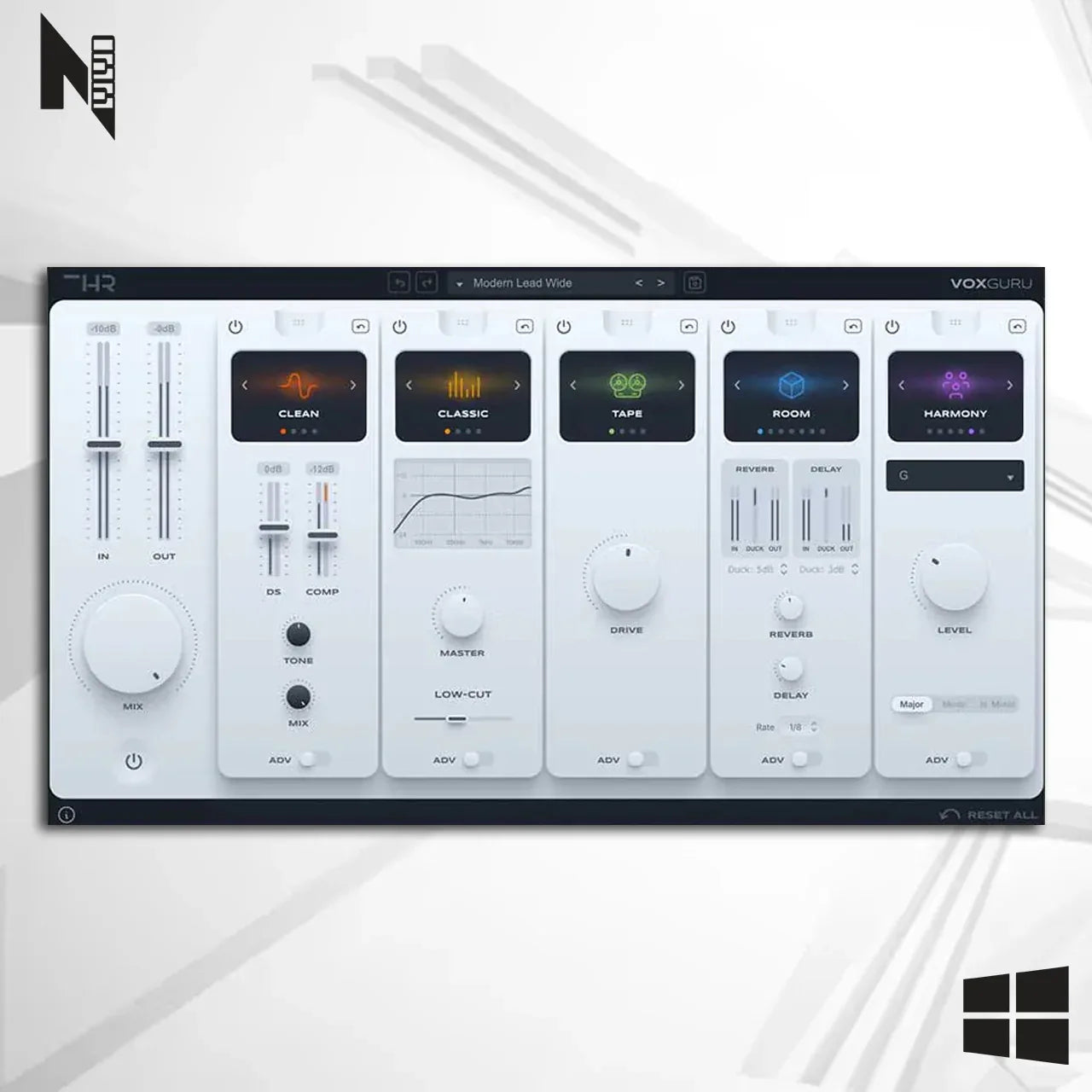 THR VoxGuru Vocal Chain Ativado Windows - COMPOZISOM