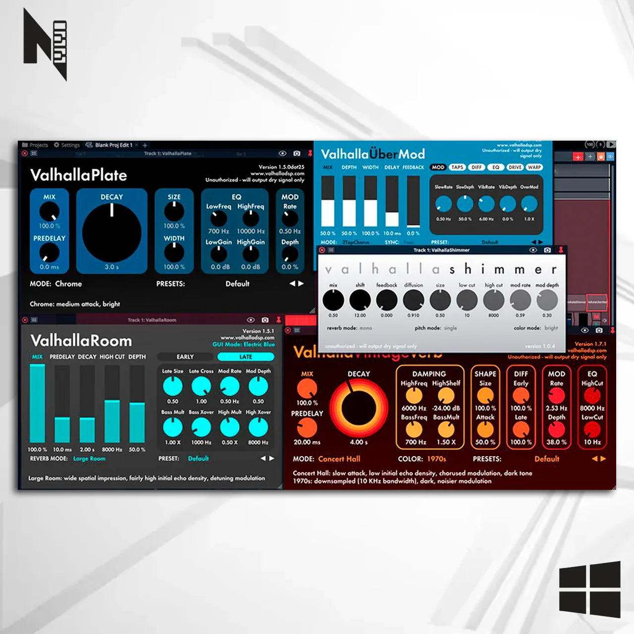 Valhalla DSP Bundle 2024 Windows - Free Download - COMPOZISOM