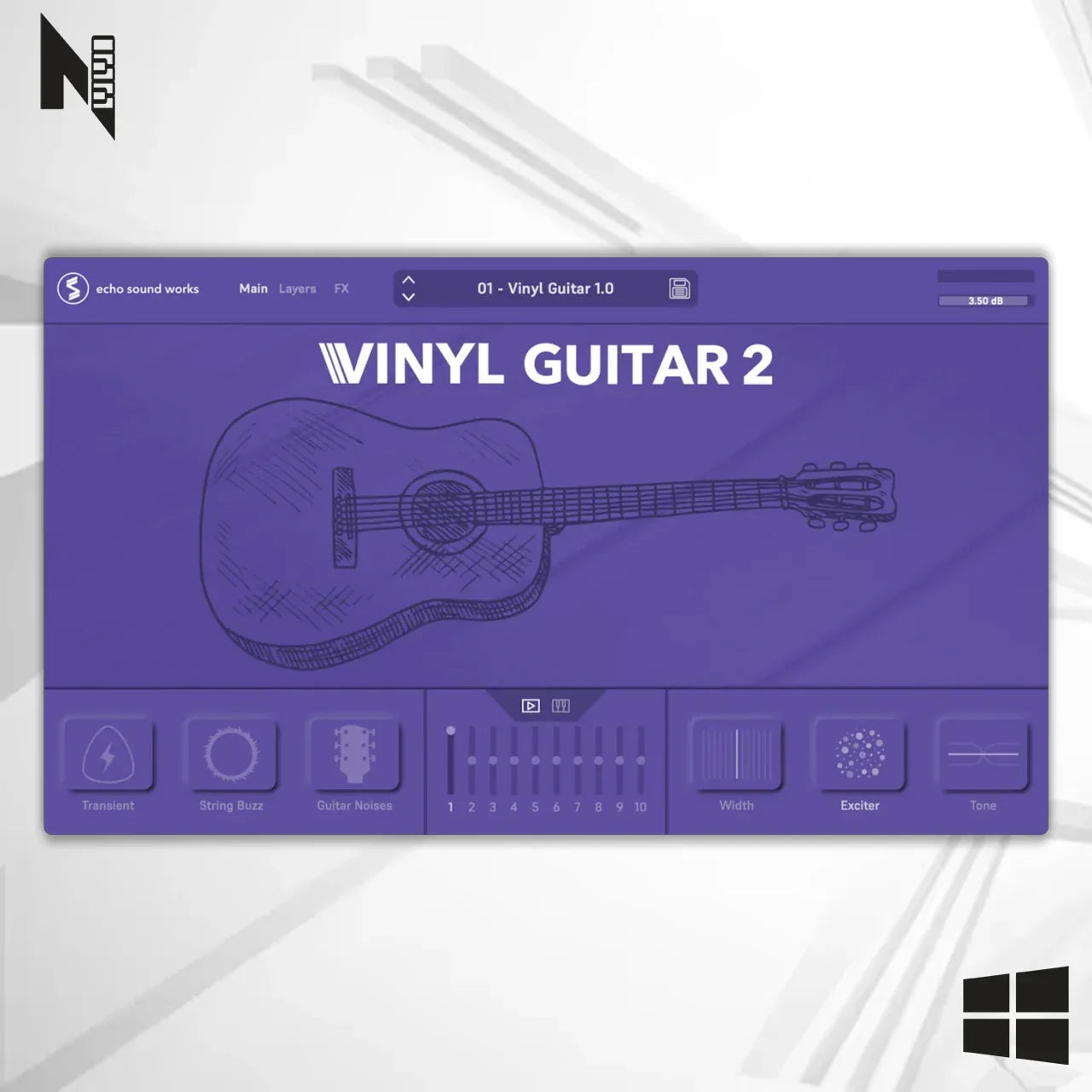 Vinyl Guitar 2 Echo Sound Works Windows - Free Download - COMPOZISOM