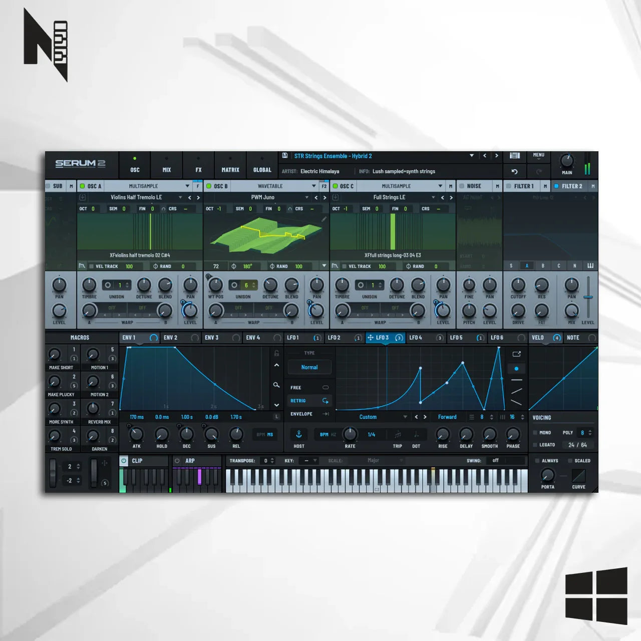 Xfer Serum 2 Windows - Lançamento 2025 - COMPOZISOM