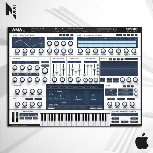 ANA 2 Sonic Academy Versão 2.5 Mac