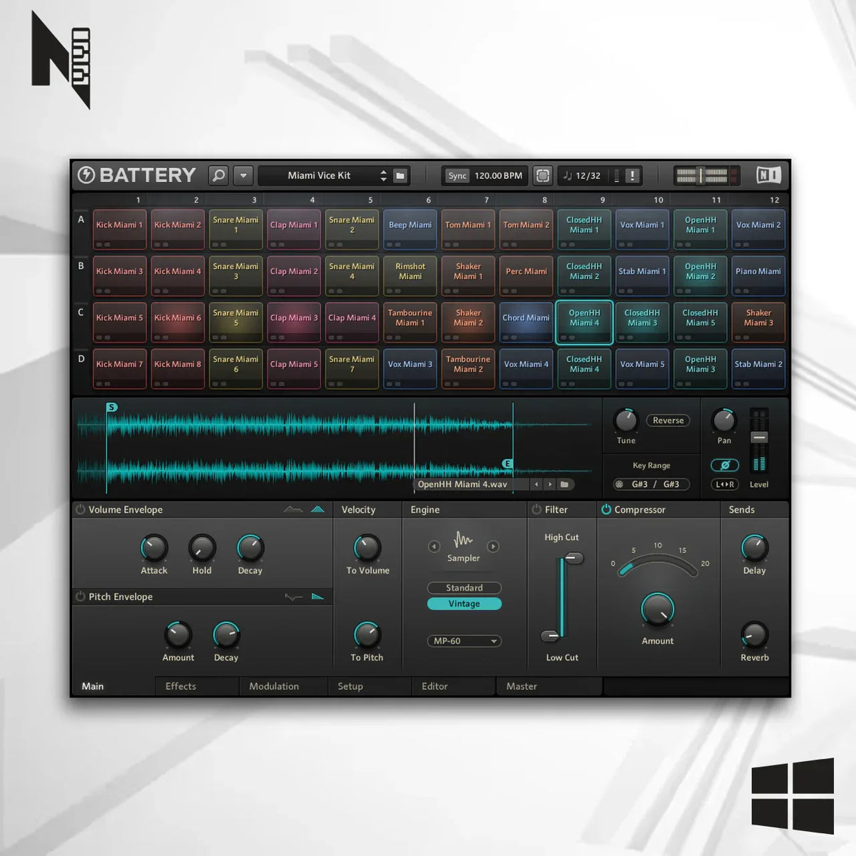 Battery Instruments Over Battery 4 Native Instruments Windows – COMPOZISOM