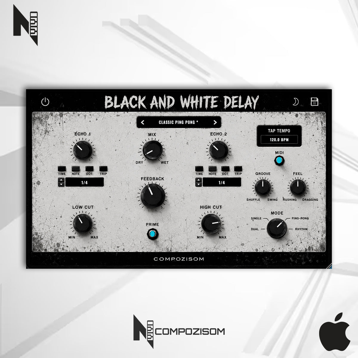 Black And White Delay Compozisom Mac - Plugin Criativo