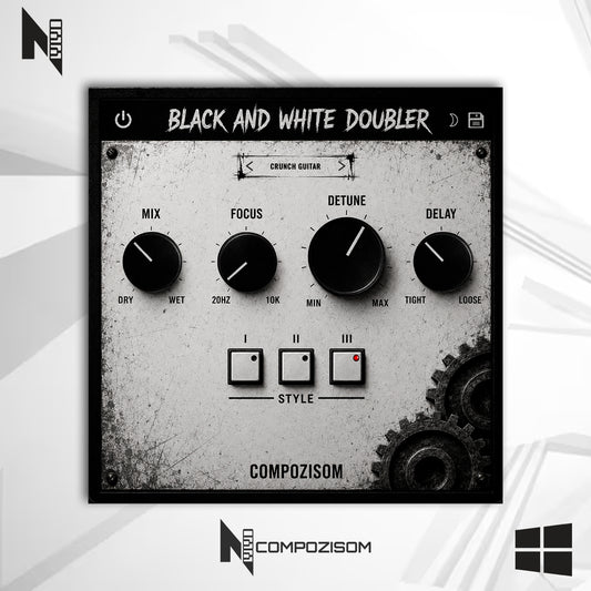 Black And White Doubler Compozisom Windows - Efeito Voz Dupla