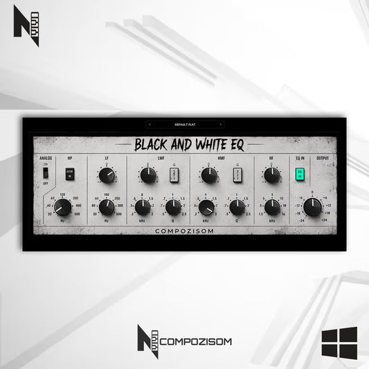Black And White EQ Compozisom Windows - Equalizador Para Coloração