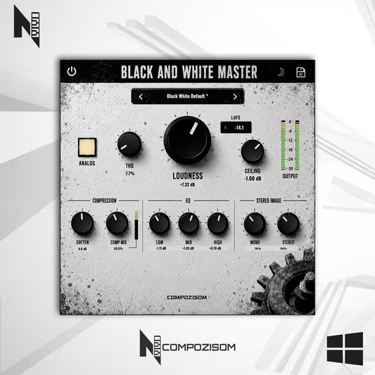 Black And White Master Compozisom Windows - Plugin Para Masterização