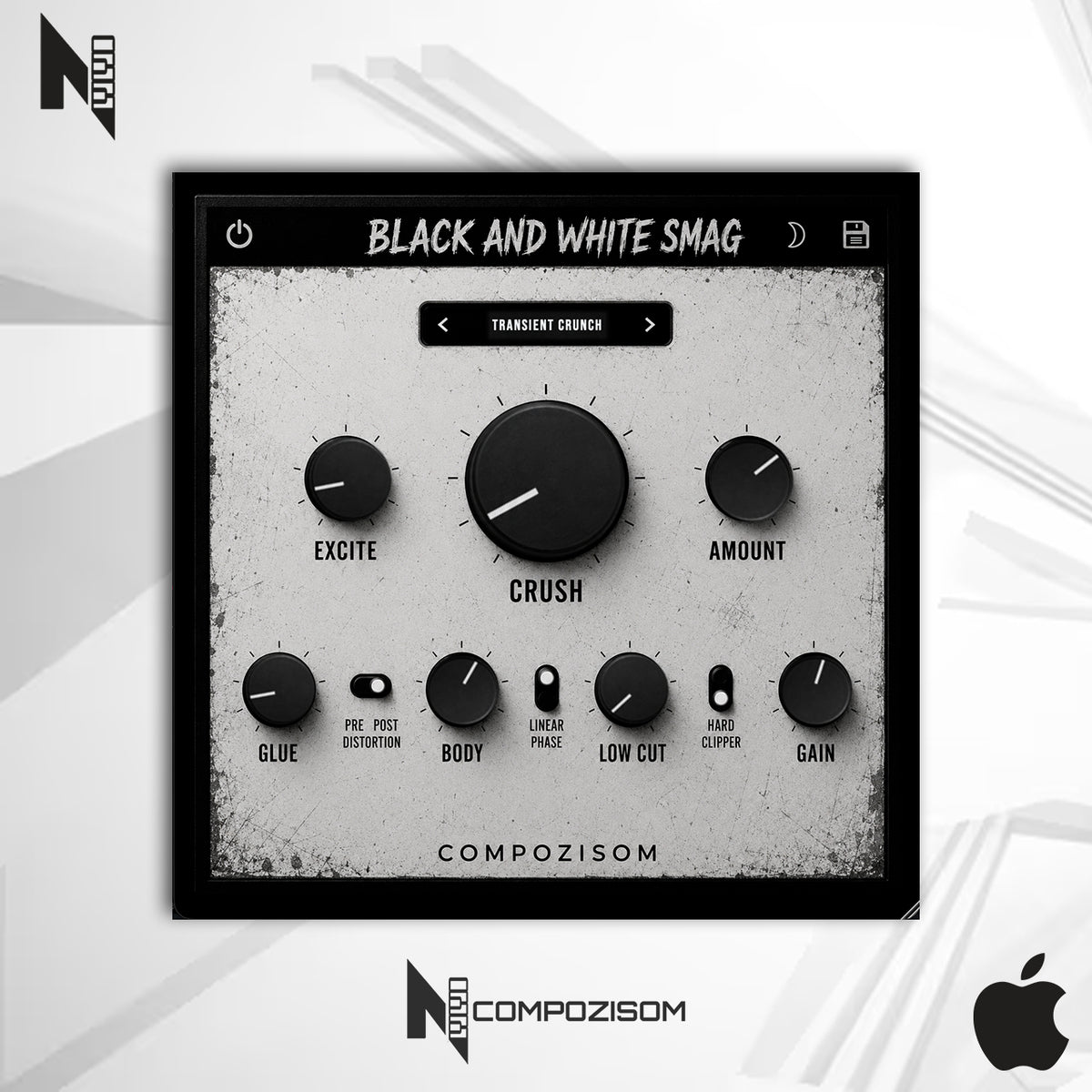 Black And White Smag Compozisom Mac - Plugin Saturação
