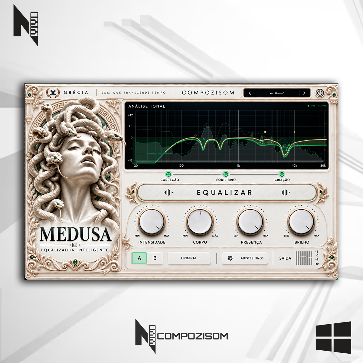 Grécia Bundle Compozisom Windows - Plugins Mix e Master Automática