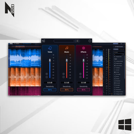 Izotope RX 12 Advanced 2026 Windows - Edição de Áudio - Separar Voz e Instrumento