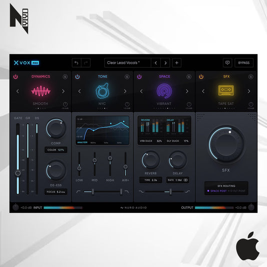 Nuro Audio Bundle 2025 XVOX PRO Mac - Mixagem Profissional