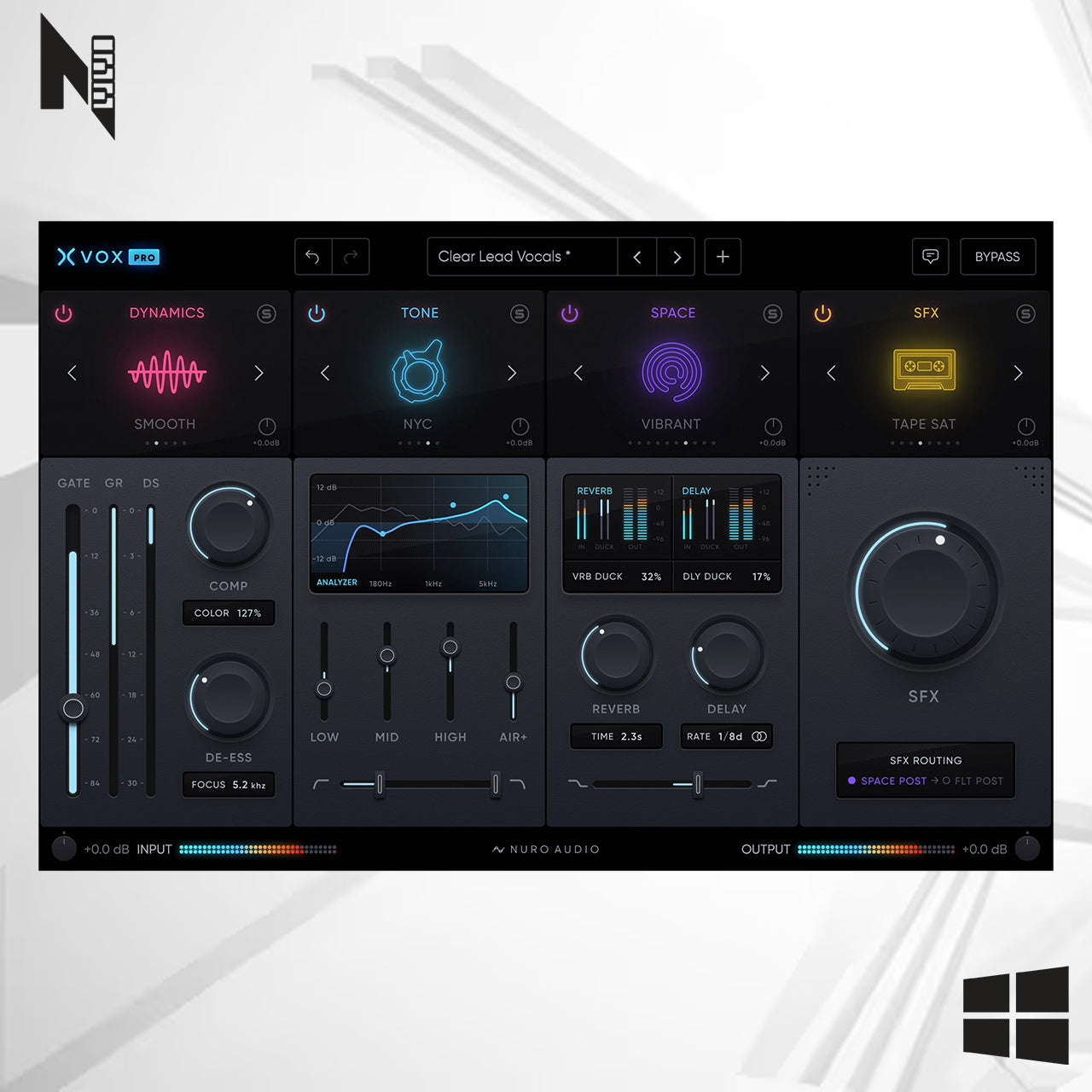 Nuro Audio Bundle 2025 XVOX PRO Windows - Mixagem Profissional