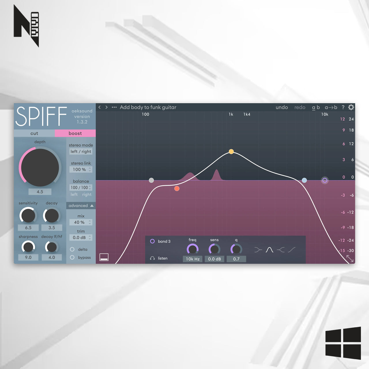 Oeksound Spiff Windows - Controle de Dinâmica