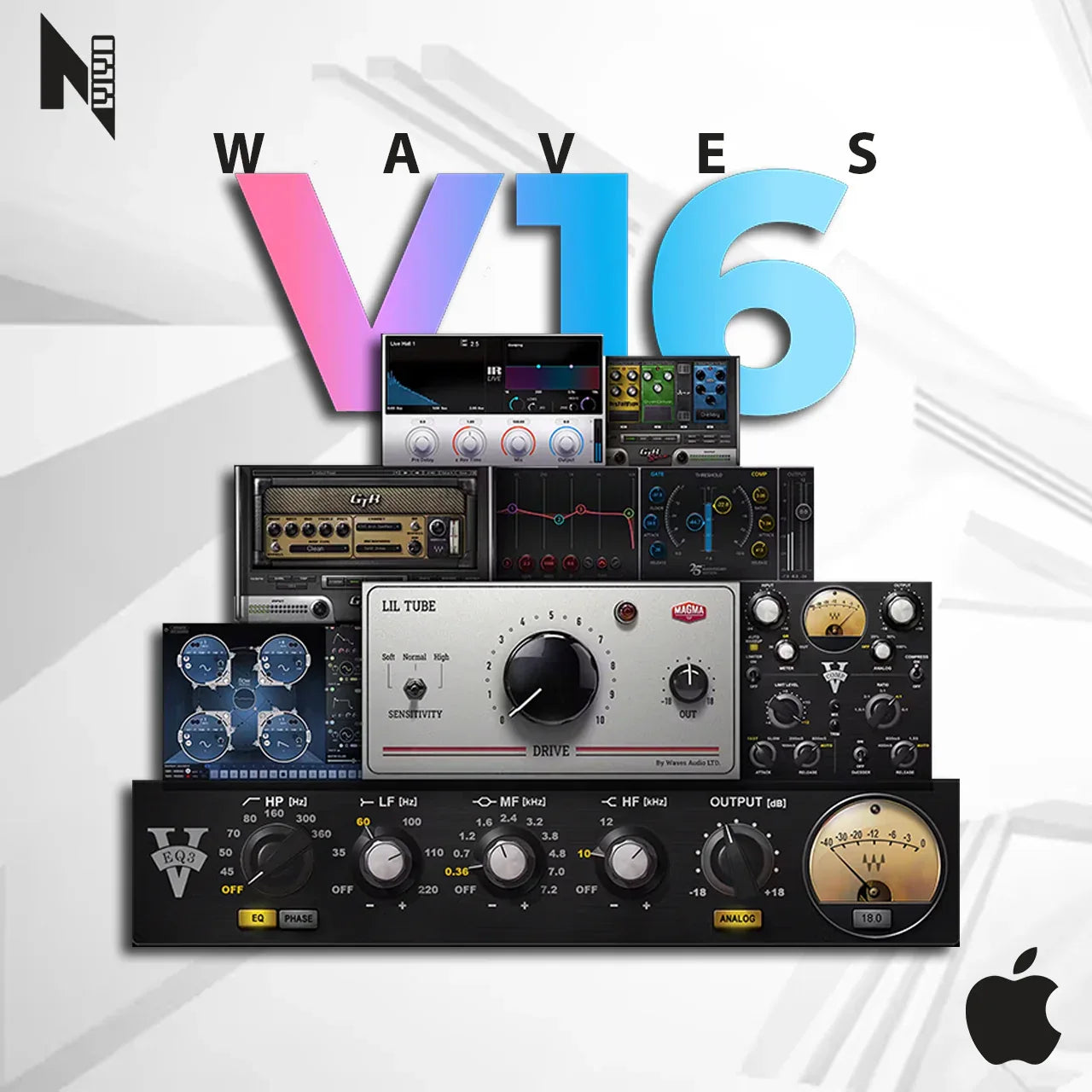 Pacote Waves 16 Ultimate Mac Processador M1, M2, M3, M4, M5 e Intel - COMPOZISOM