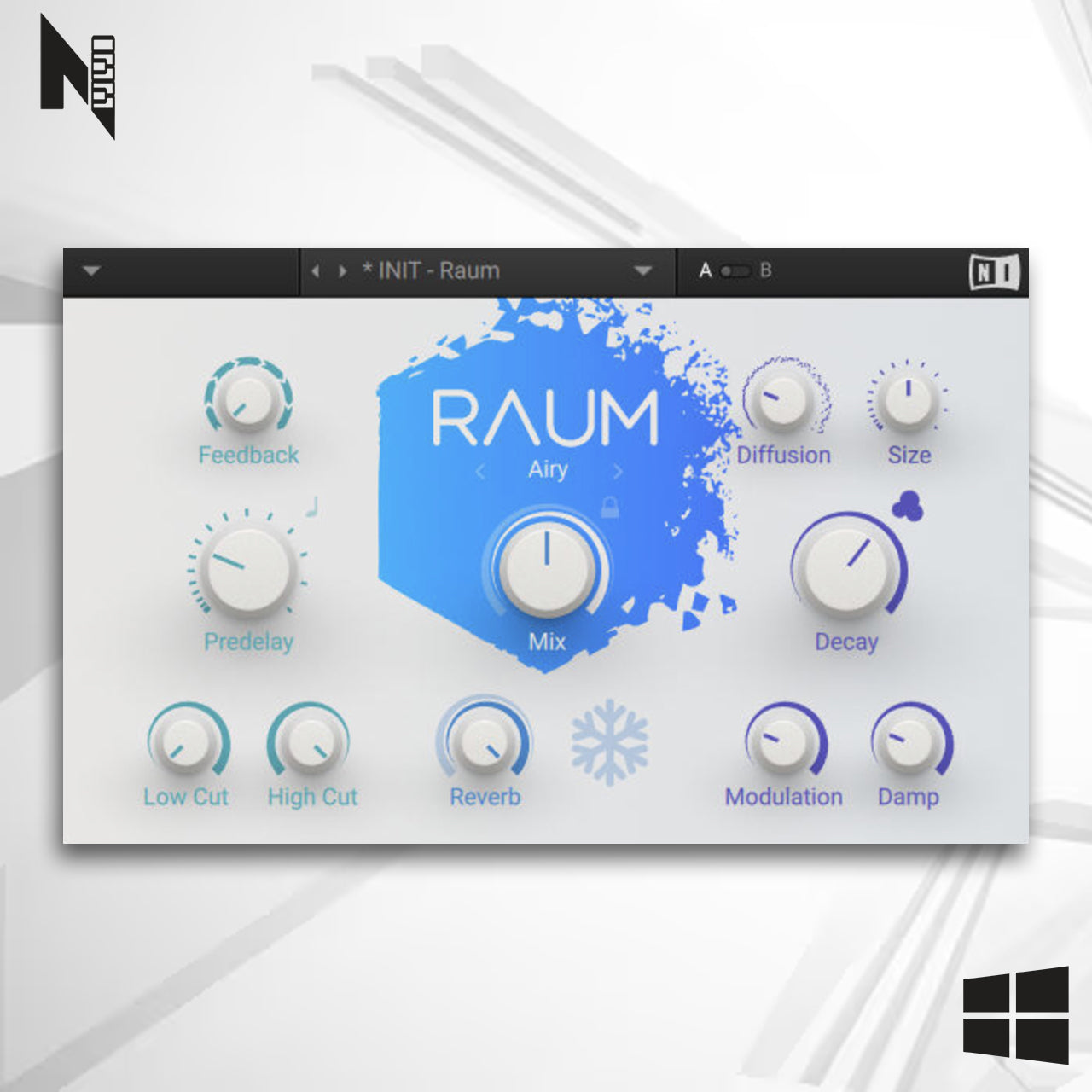 Raum Native Instruments Windows - Reverb Inteligente