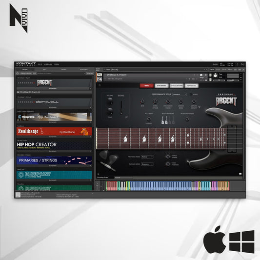 Shreddage 3.5 Argent Impact Soundworks - Livraria Kontakt