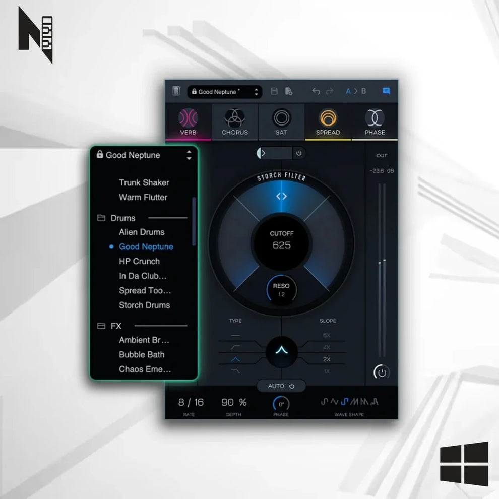 Window Pluggin Slate Digital Storch Filter Windows - Plugin Criativo – COMPOZISOM