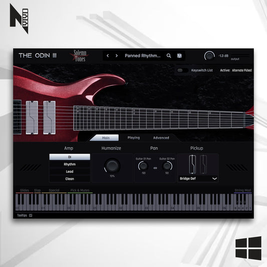 Solemn Tones The Odin lll Windows - Instrumento VST de Guitarra