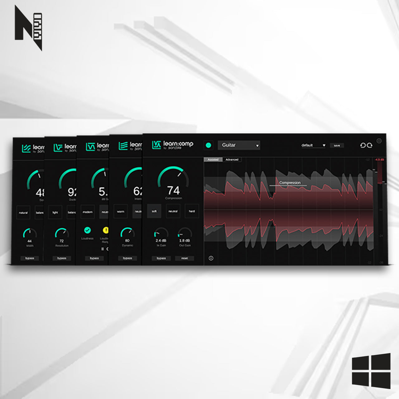 Sonible Learn Bundle 2025 Windows - Mixagem com IA Para Iniciantes