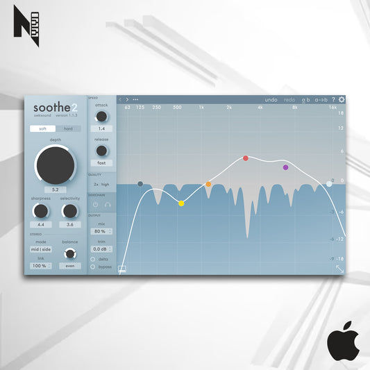Soothe 2 Oeksound Mac Versão 1.3.3 - Equalizador Inteligente