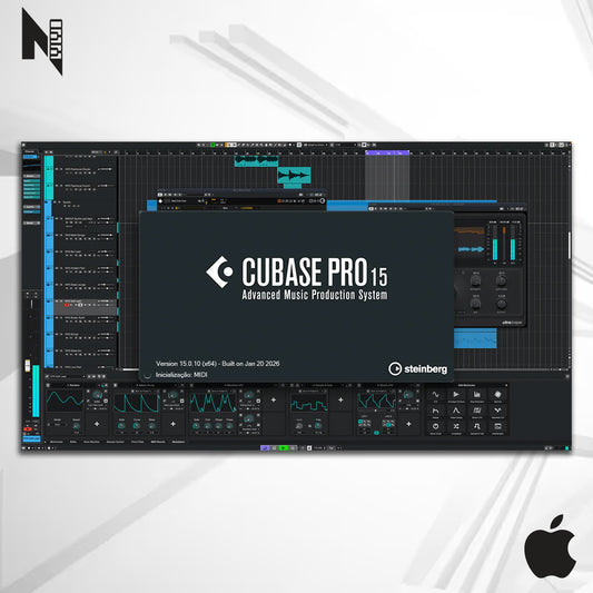 Steinberg Cubase 15 Pro 2026 Mac - Licença Perpétua