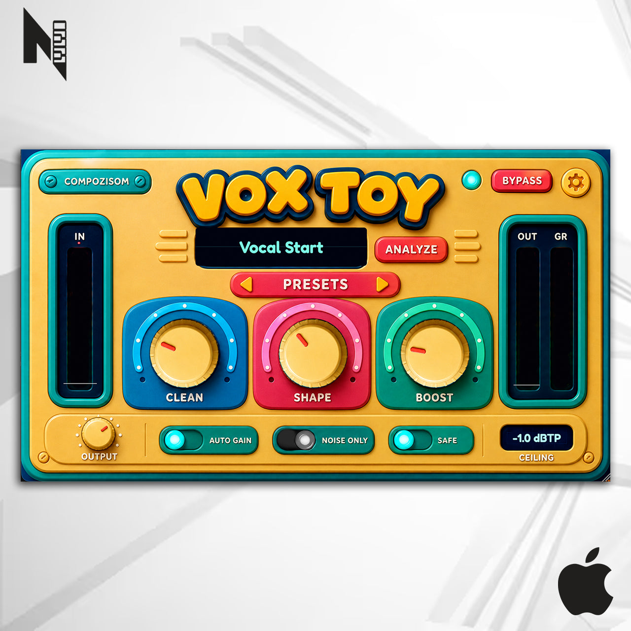 Vox Toy Compozisom Mac - De Clareza, Brilho e Punch a Voz