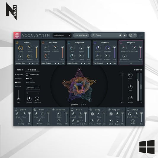 iZotope VocalSynth Pro Windows - Manipulação Vocal Criativa